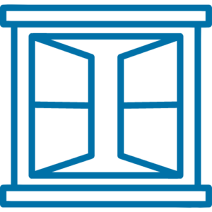 Residential window icon