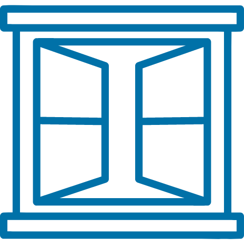 Residential window icon